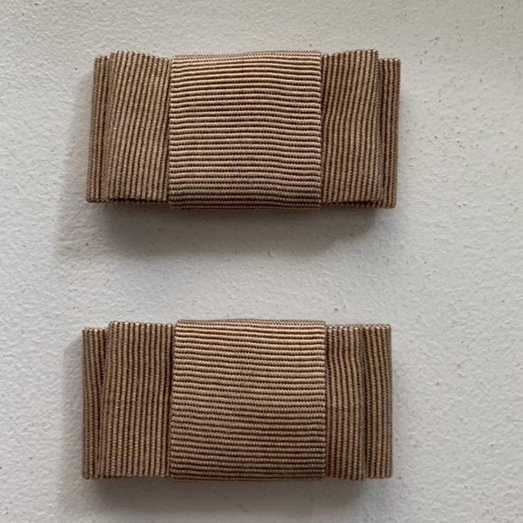 Decorative Shoe Clips Beige and Tiffany Blue - Picture 7 of 11